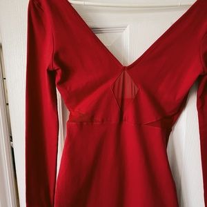 Nasty Gal Long Sleeve Dress